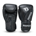 Booster Pro Range BGL V3 Bokshandschoenen - Echt Leer - Black Foil - zwart