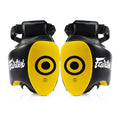 Fairtex TP5 Ultra Lite Thigh Pad - Zwart / Geel