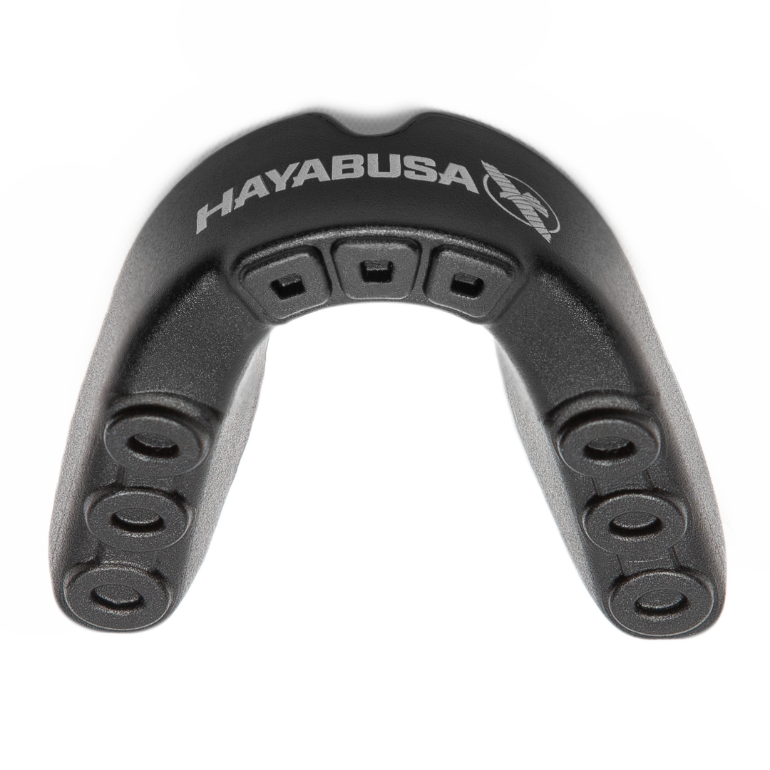 Hayabusa Combat Mouthguard - Adult - zwart/rood