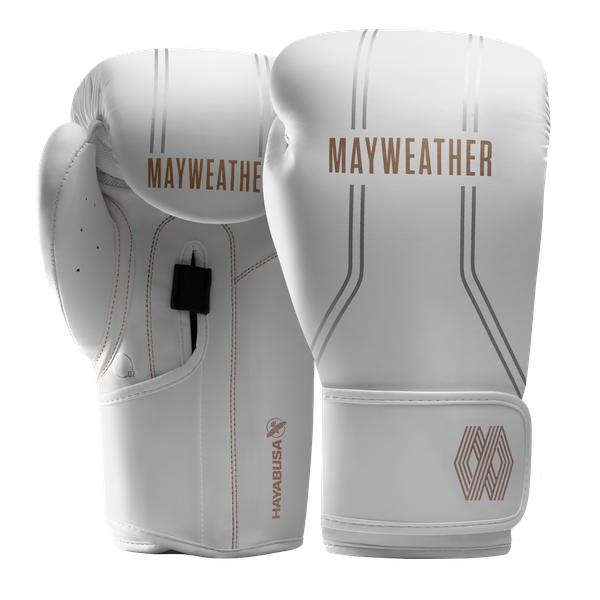 Hayabusa Mayweather Contender Bokshandschoenen - Wit/Goud