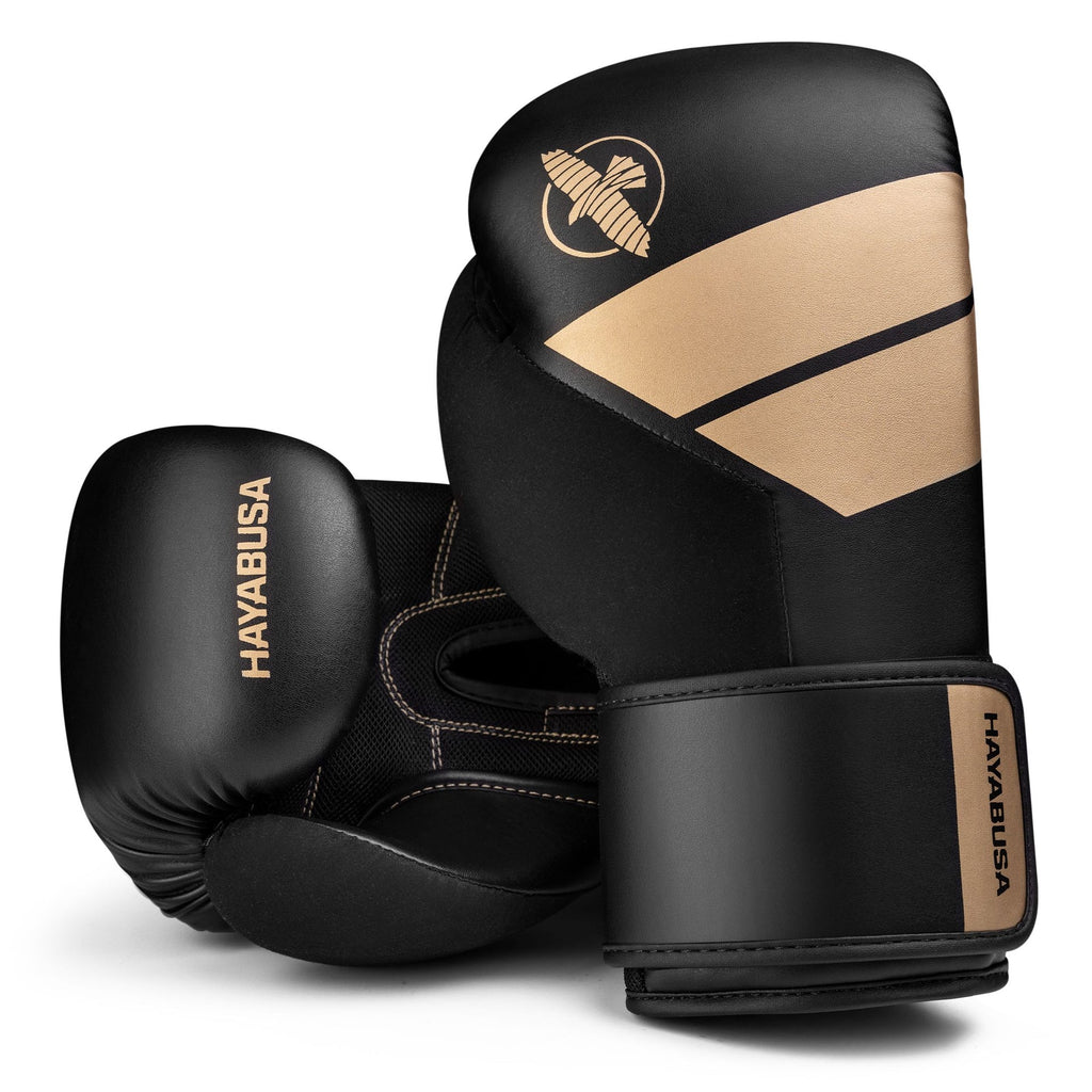 Hayabusa S4 Bokshandschoenen - Zwart/Goud