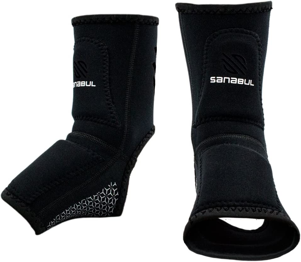 Sanabul Essential Gel Ankle Wraps - paar - Zwart
