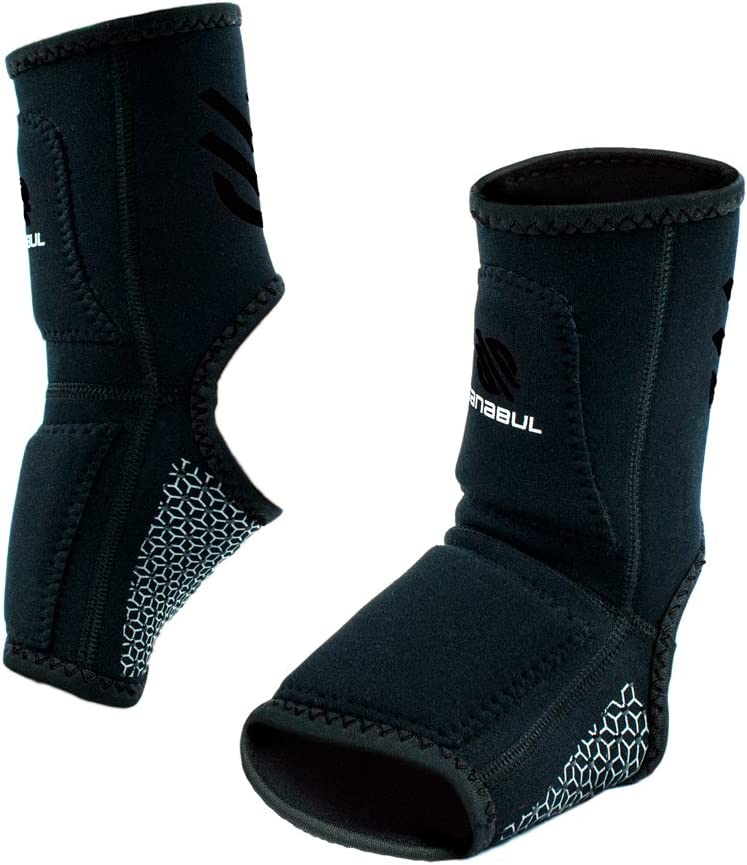 Sanabul Essential Gel Ankle Wraps - paar - Zwart