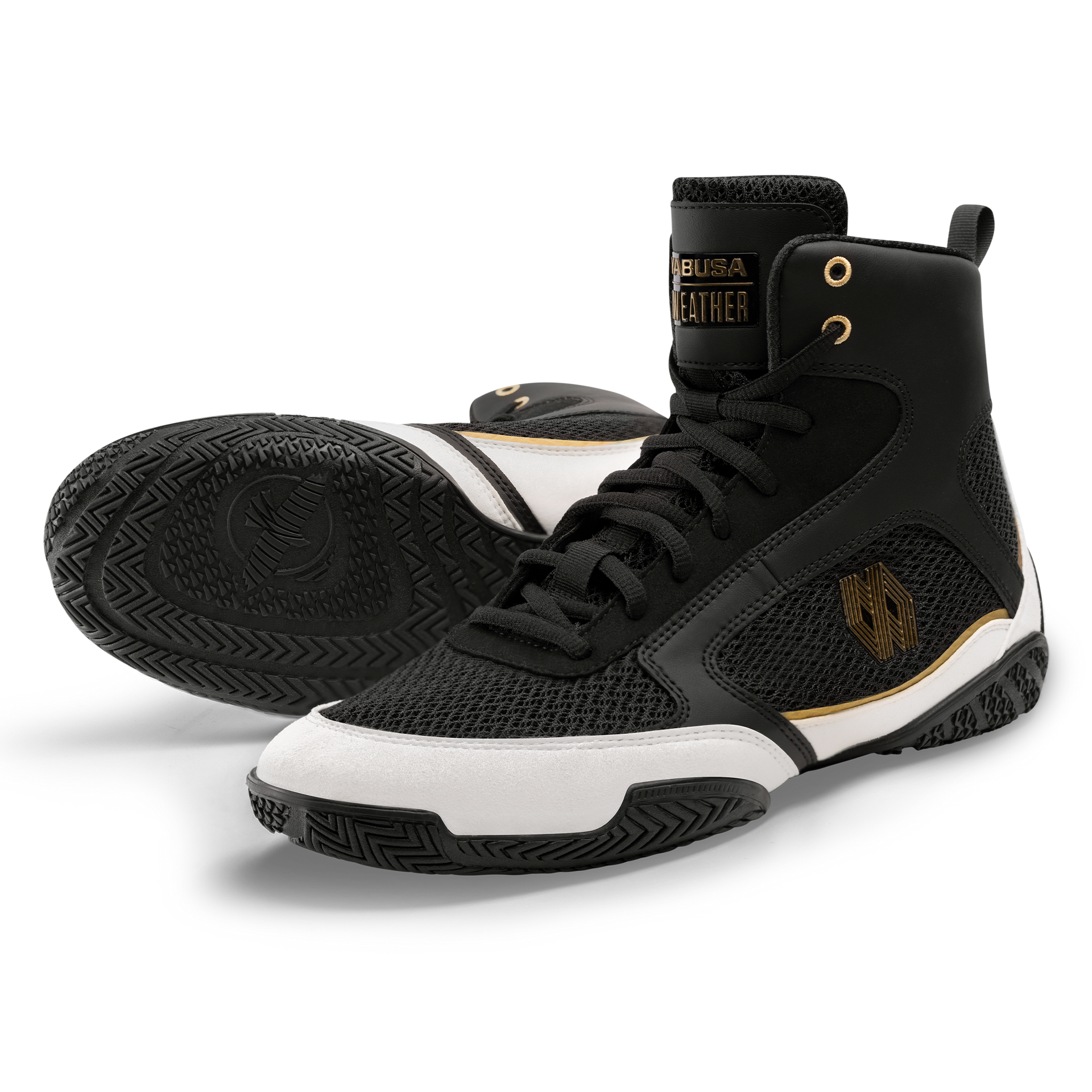 Hayabusa Mayweather Champ Boksschoenen - Zwart/Goud