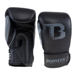 Booster Fight Gear - Rapid Strike Bokshandschoenen - Echt Leer - zwart/grijs