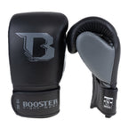Booster Fight Gear - Rapid Strike Bokshandschoenen - Echt Leer - zwart/grijs