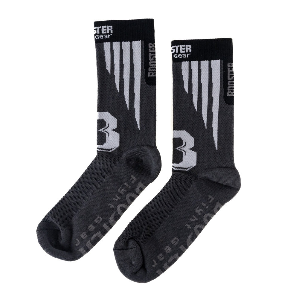 Booster Rapid Strike Pro 1 - Sokken - Zwart/Grijs