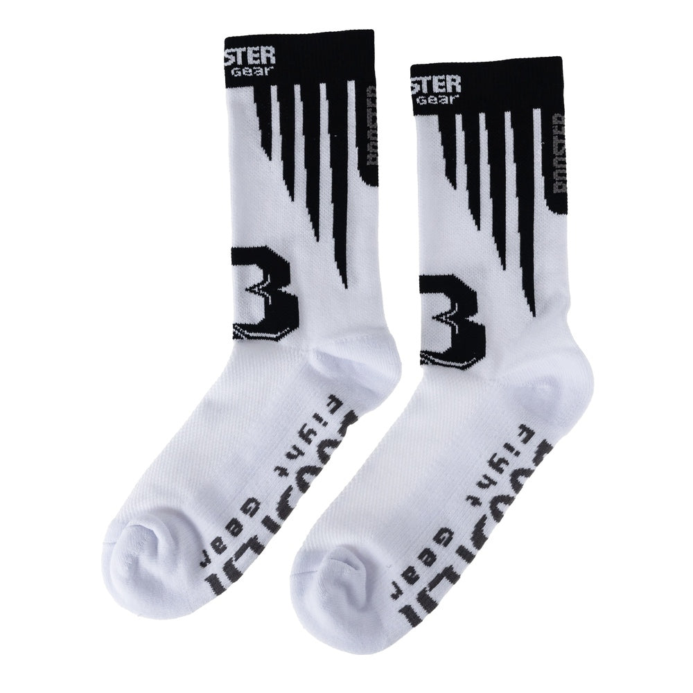 Booster Rapid Strike Pro 2 - Sokken - Wit / Zwart