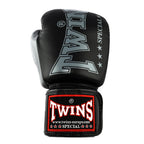 Twins Special BGVL 8 Bokshandschoenen - Echt Leer - Zwart / Grijs
