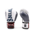Twins Special BGVL 8 Bokshandschoenen - Echt Leer - Wit / Grijs
