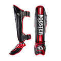 Booster Pro Range BSG V3 Scheenbeschermers - Zwart / Rood