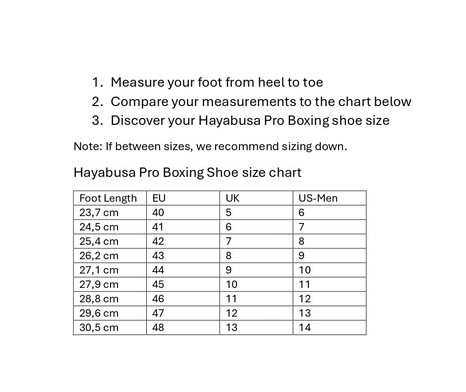 Hayabusa Pro Boksschoenen - Lichtblauw