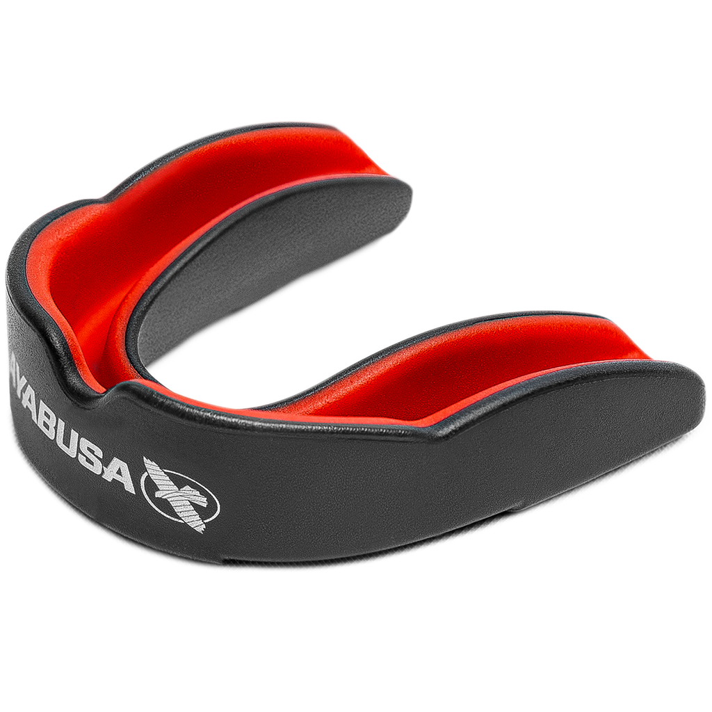 Hayabusa Combat Mouthguard - Adult - zwart/rood