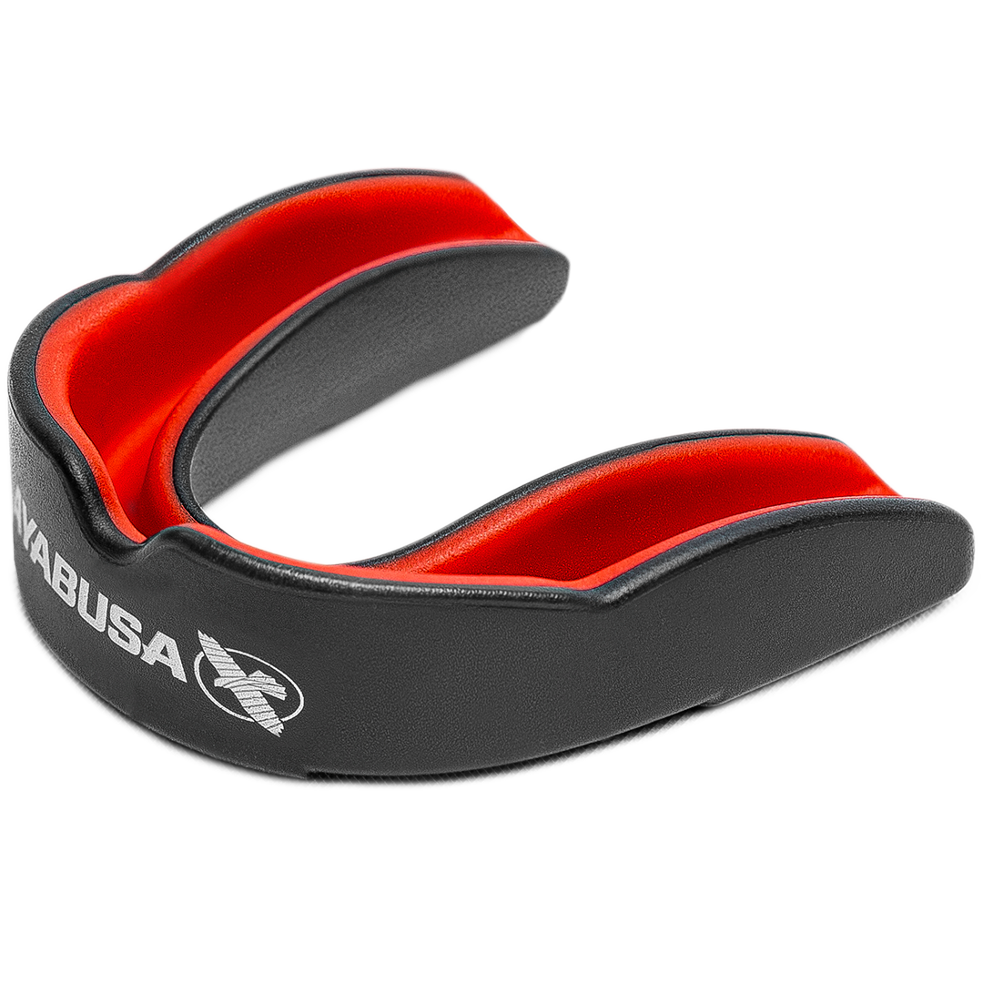 Hayabusa Combat Mouthguard - Adult - zwart/rood