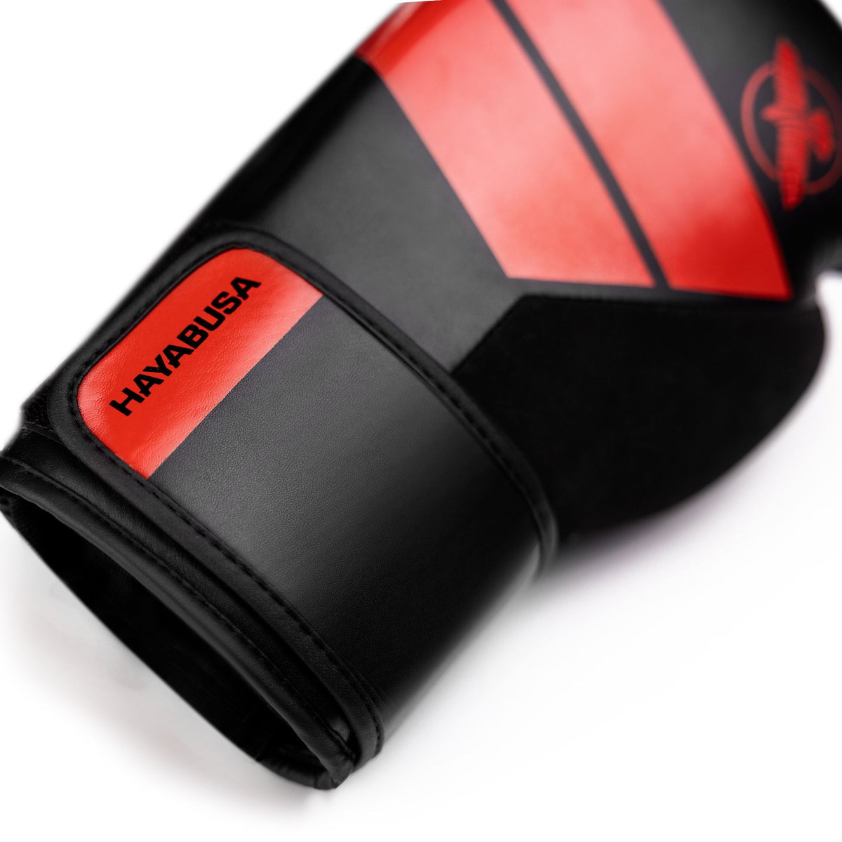 Hayabusa S4 Bokshandschoenen - Zwart/Rood