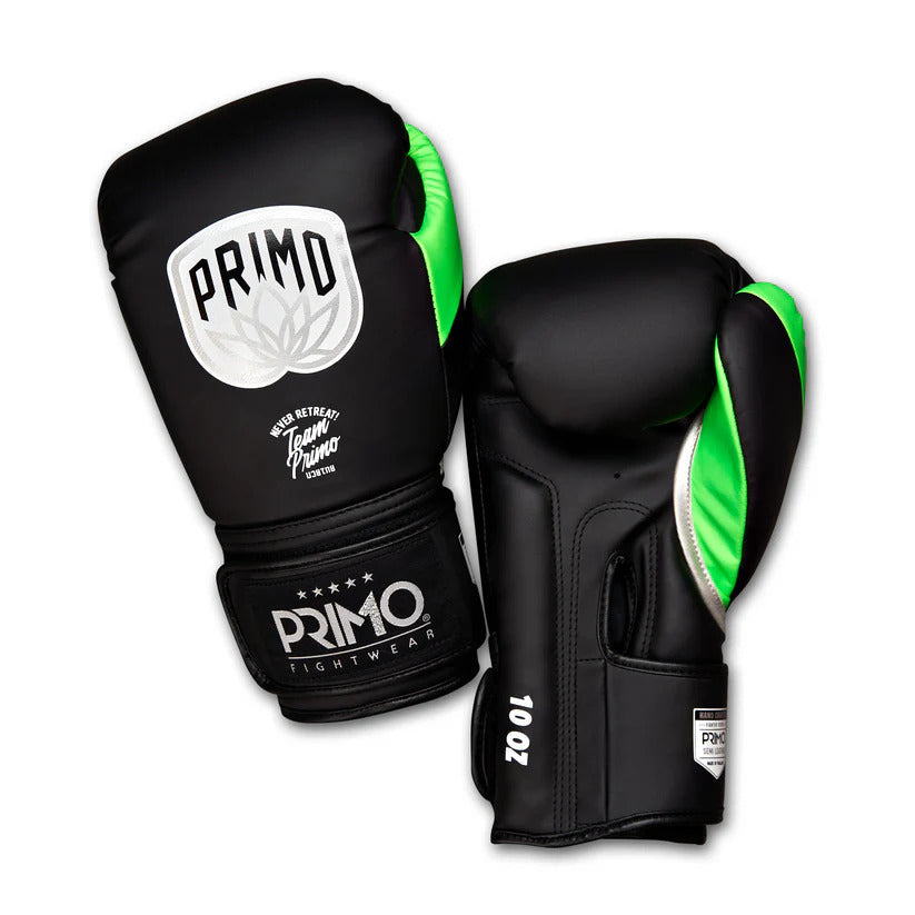 Primo Emblem 2.0 Semi Leather Bokshandschoenen - Mint - zwart/groen