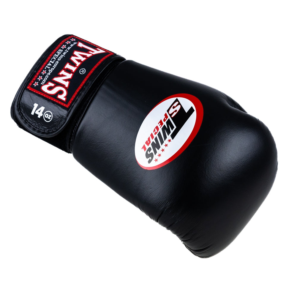Twins Special BGN 1 Bokshandschoenen - Echt Leer - Zwart