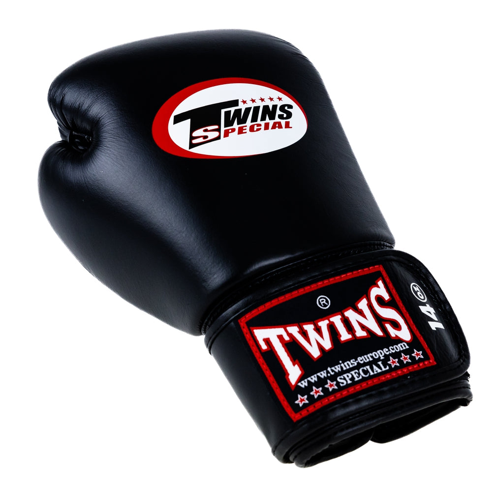 Twins Special BGN 1 Bokshandschoenen - Echt Leer - Zwart