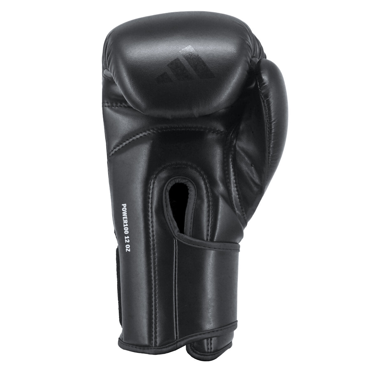 Adidas Power 100 Bokshandschoenen voor kinderen - Zwart/Zwart – handpalmzijde