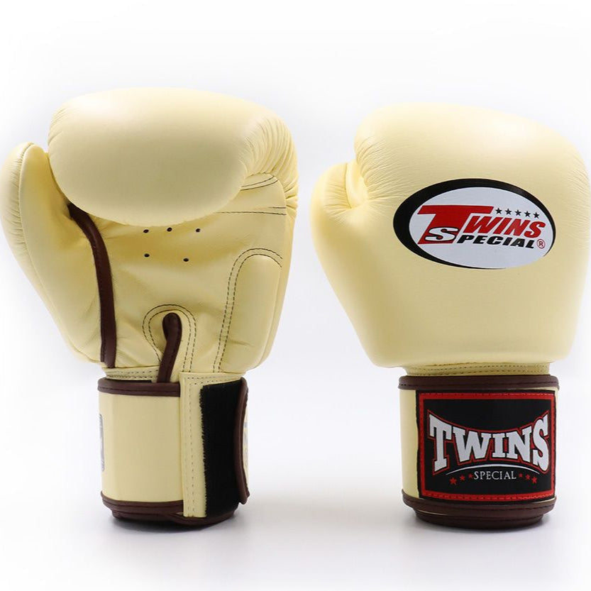 Twins Special BGVL 3 Bokshandschoenen - Echt Leer - Vanilla