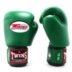 Twins Special BGVL 3 Bokshandschoenen - Echt Leer - Donkergroen