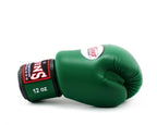 Twins Special BGVL 3 Bokshandschoenen - Echt Leer - Donkergroen