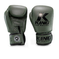 King Pro Boxing Bokshandschoenen - BGVL 3 - Olijfgroen