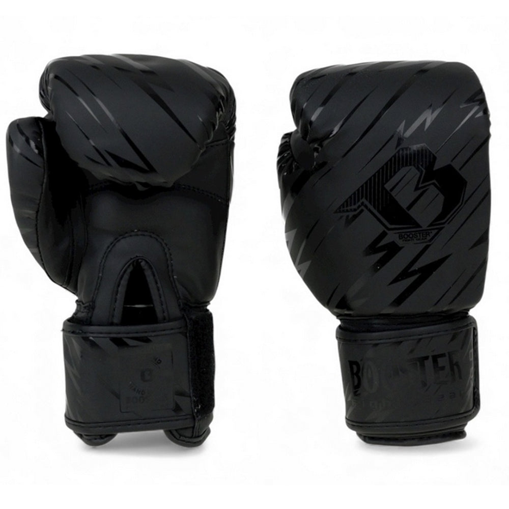 Booster Bokshandschoenen voor kinderen - Combat series 4 - Zwart/Zwart
