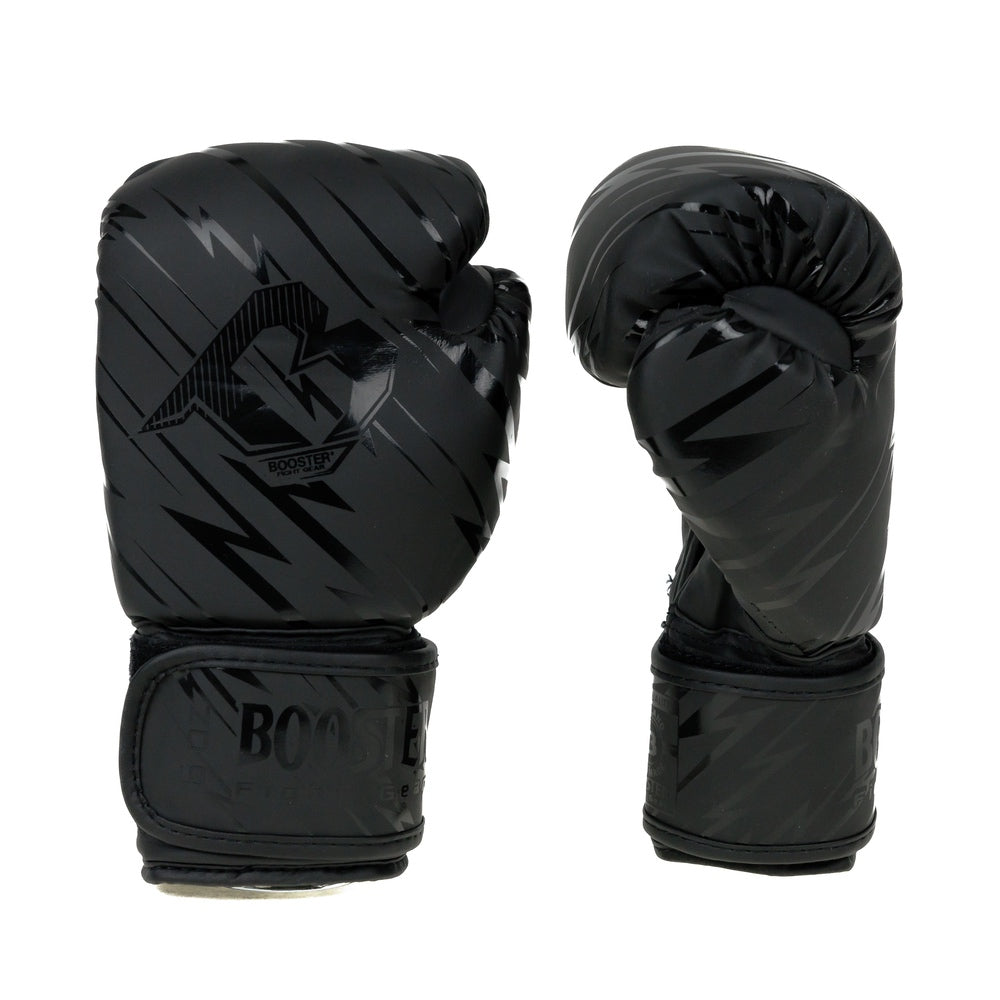 Booster Bokshandschoenen voor kinderen - Combat series 4 - Zwart/Zwart