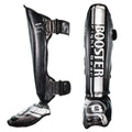 Booster Pro Range BSG V3 Scheenbeschermers - Zwart / Zilver