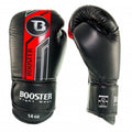 Booster Pro Range BGL V9 Bokshandschoenen - Echt Leer - zwart/rood