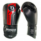 Booster Pro Range BGL V9 Bokshandschoenen - Echt Leer - zwart/rood