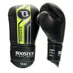 Booster Pro Range BGL V9 Bokshandschoenen - Echt Leer - zwart/geel