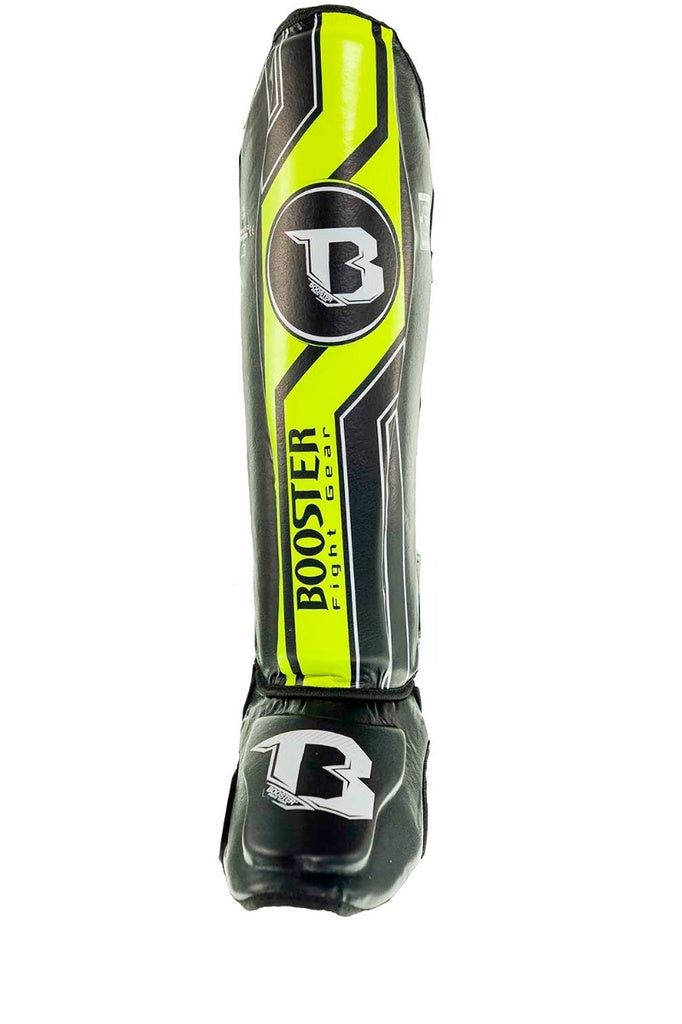 Booster Pro Range BSG V9 Scheenbeschermers - Zwart / Geel