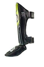 Booster Pro Range BSG V9 Scheenbeschermers - Zwart / Geel