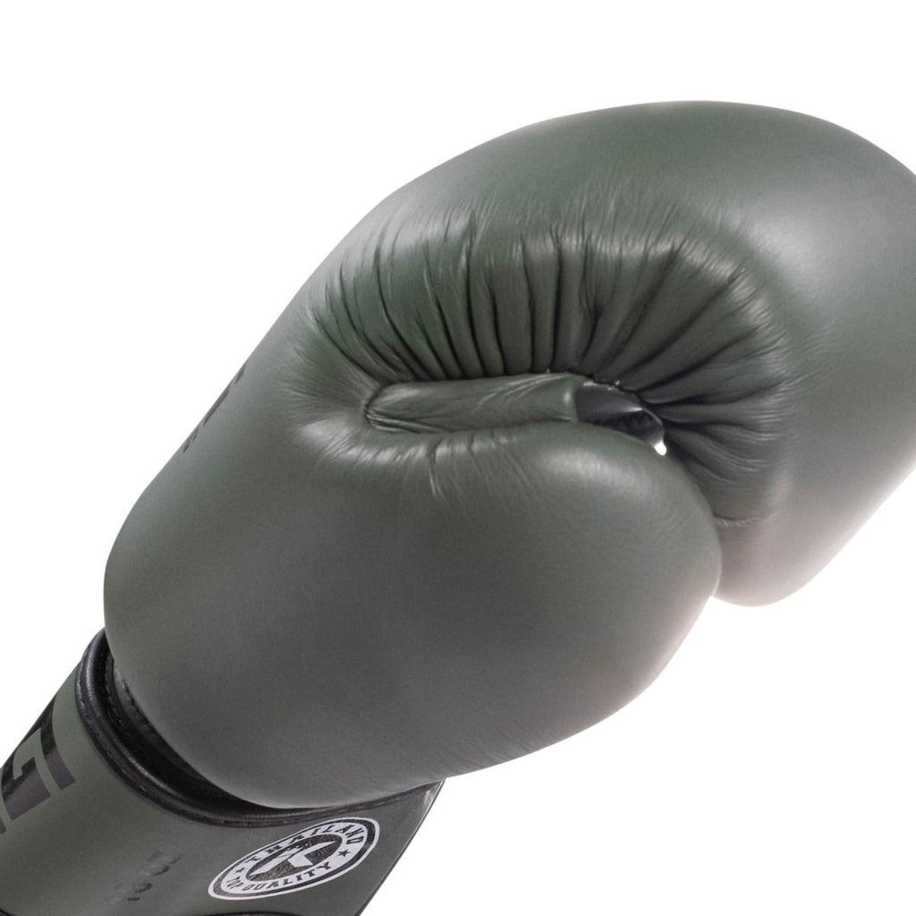 King Pro Boxing Bokshandschoenen - BGVL 3 - Olijfgroen