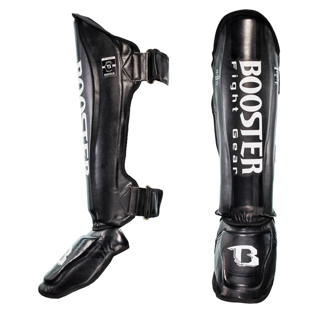 Booster Pro Range BSG V3 Scheenbeschermers - Zwart / Wit