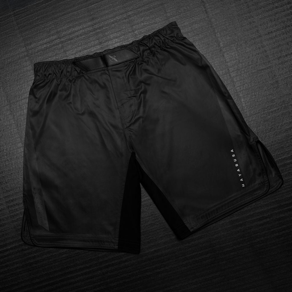 Hayabusa Core Fight Shorts voor heren - Full Length - Zwart