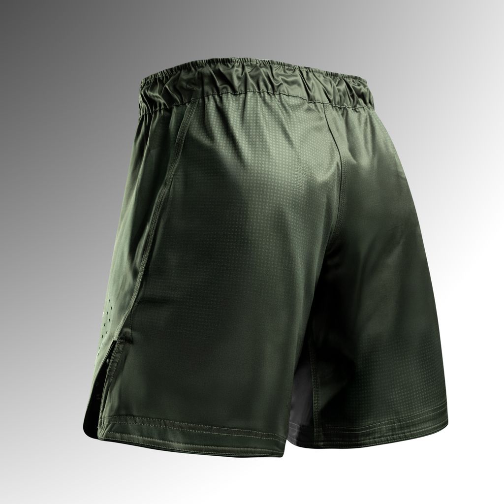 Hayabusa Core Fight Shorts voor heren - Full Length - Donkergroen