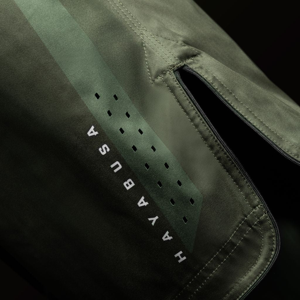 Hayabusa Core Fight Shorts voor heren - Full Length - Donkergroen
