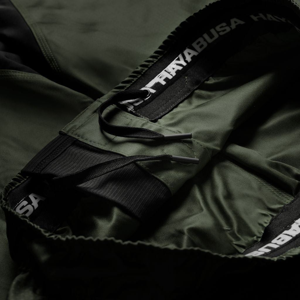 Hayabusa Core Fight Shorts voor heren - Full Length - Donkergroen