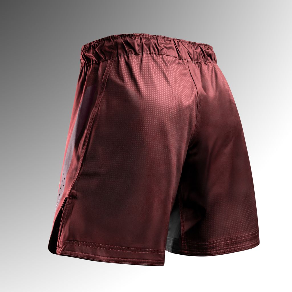 Hayabusa Core Fight Shorts voor heren - Full Length - Donkerrood