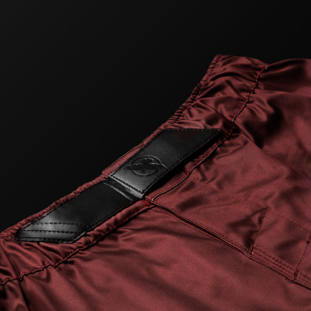 Hayabusa Core Fight Shorts voor heren - Full Length - Donkerrood