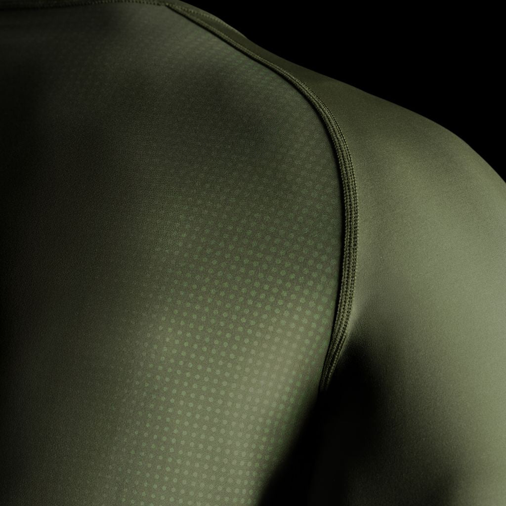 Hayabusa Core Short Sleeve Rashguard voor heren - Donkergroen