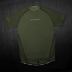 Hayabusa Core Short Sleeve Rashguard voor heren - Donkergroen