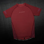 Hayabusa Core Short Sleeve Rashguard voor heren - Donkerrood