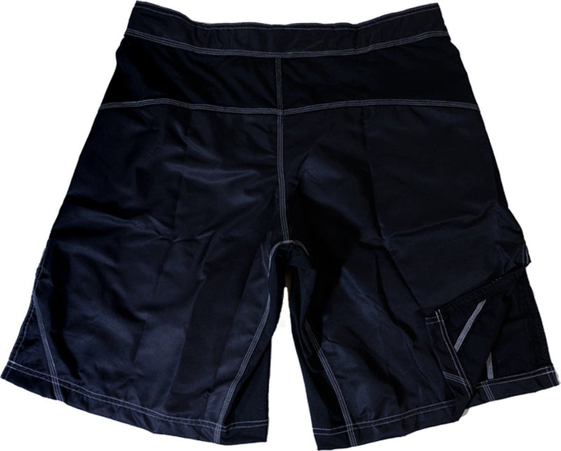 Danger MMA Short - Satijn-microvezel - Zwart