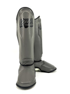 Danger Supermax Scheenbeschermers - Grey Edition - Echt Leer - Grijs
