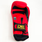 Danger Ultimate Fighter Bokshandschoenen - Echt Leer - Rood/Zwart