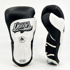 Danger Ultimate Fighter Bokshandschoenen - Echt Leer - Zwart/Wit